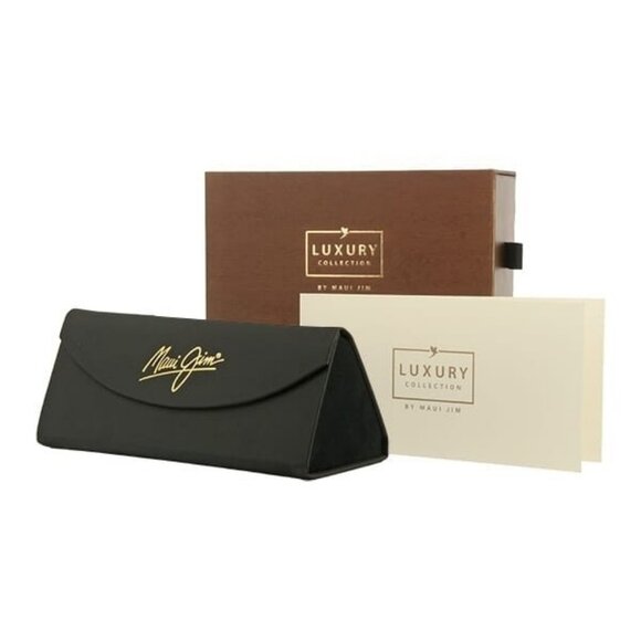 New MAUI JIM Alika Transparent Polarised Round B837 05 Sunglasses Women - Picture 4 of 4